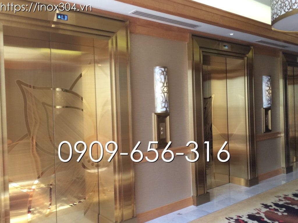 INOX MÀU ĐỒNG + TẤM INOX MÀU ĐỒNG