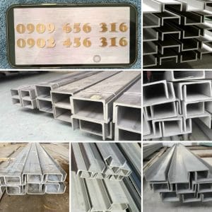 U Đúc Inox 75 x 150