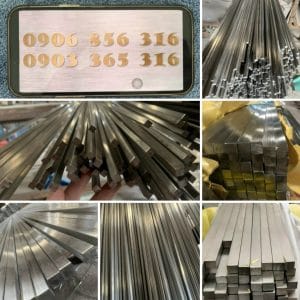 Vuông Đặc Inox 45mm